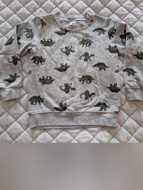 NWOT Carter's Toddler Boys Sweatshirt, Dinosaurs, Size 5T
